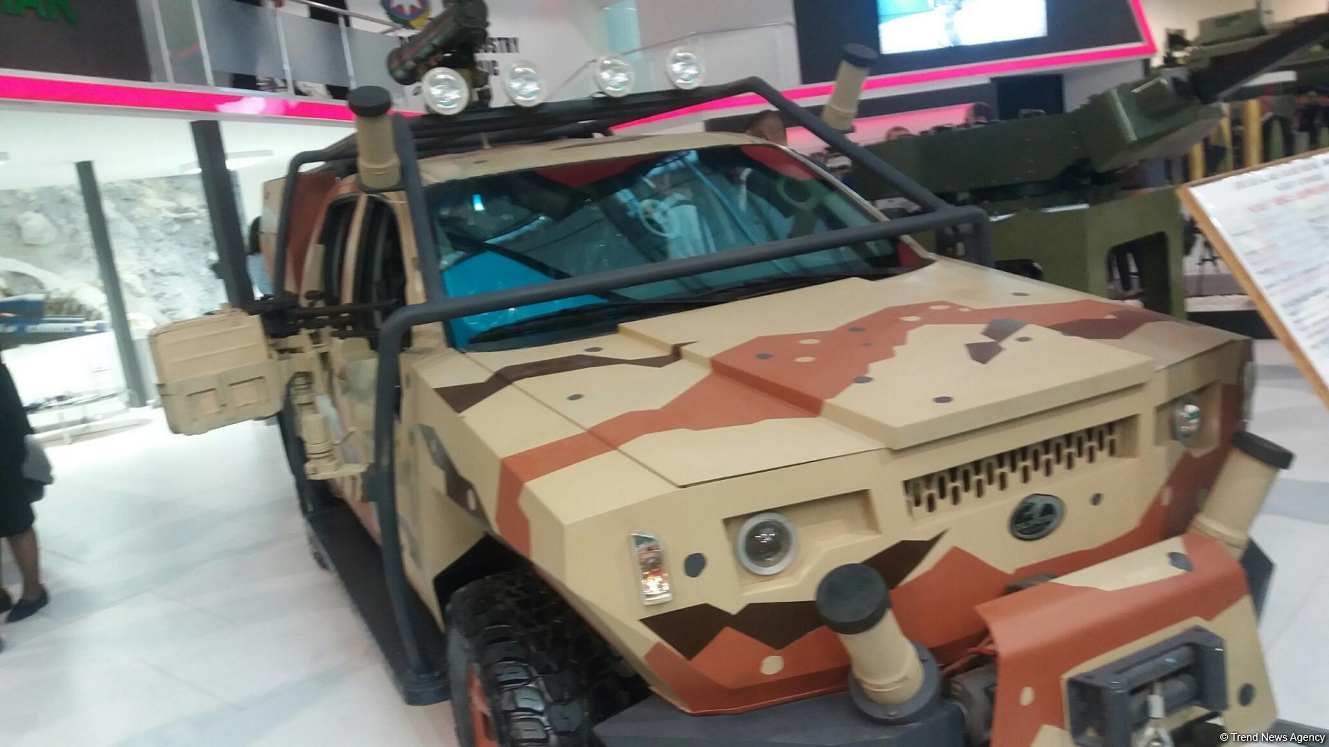 Azerbaijan showcases new armored fighting vehicle