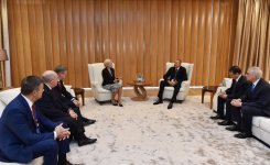 Ilham Aliyev receives Russian delegation