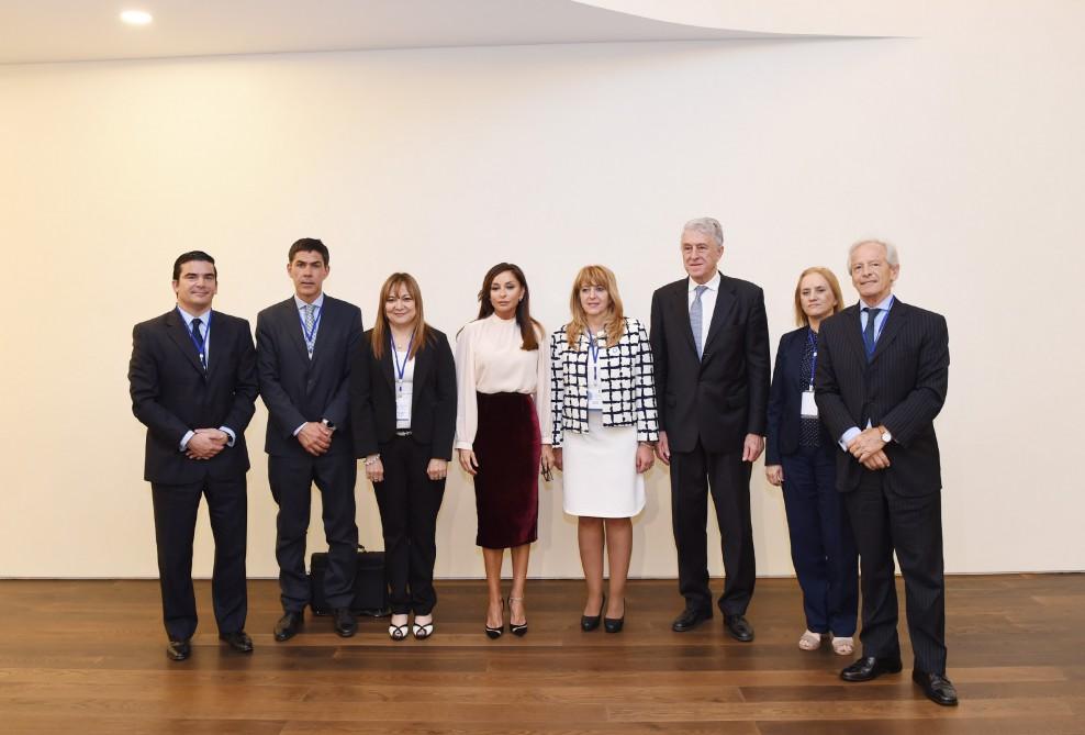 Mehriban Aliyeva meets delegation of Argentine Congress (PHOTO)