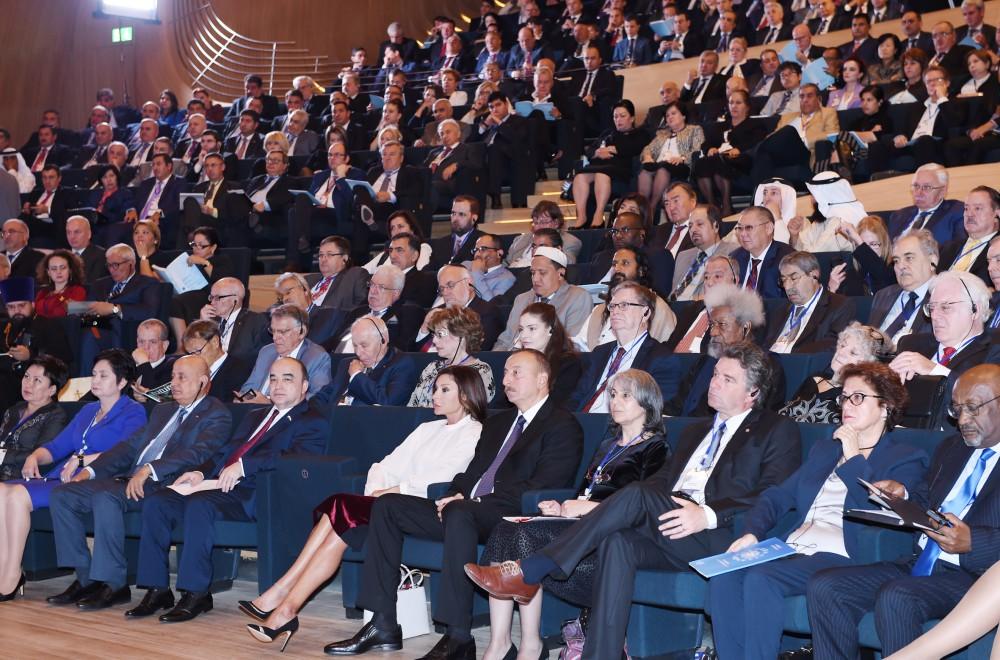 Prezident İlham Əliyev: Azərbaycan tarixi multikulturalizm üzərində qurulub (YENİLƏNİB-3) (FOTO)
