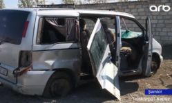 Avtomobil aşdı, 1 nəfər öldü - Şəmkirdə ağır qəza (FOTO)