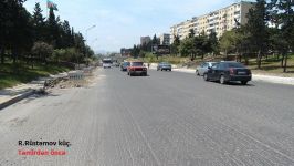 Nizami rayonunda 13 km yol təmir olunub (FOTO/VİDEO)