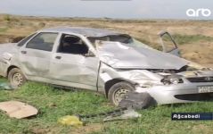 Avtomobil dərəyə aşdı: ölən və yaralı var (FOTO/VİDEO)