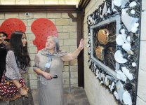 Leyla Aliyeva views 5th Int’l Waste to Art exhibition (PHOTO)