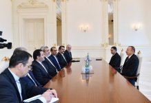 Ilham Aliyev receives Iran’s interior minister  (PHOTO)