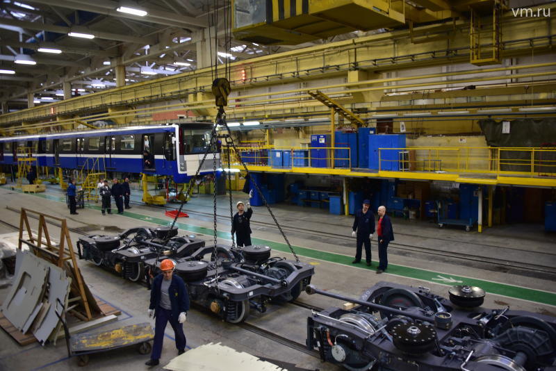 Russian plant begins manufacturing wheelsets for Baku Metro
