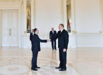 Ilham Aliyev receives credentials of incoming ambassadors (PHOTOS)