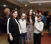 Leyla Aliyeva visits social service institution for disabled kids (PHOTO)