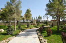 Ilham Aliyev, his wife attend opening of park complex in Khatai (PHOTO)