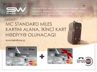 Bank Silk Way launches MasterCard Miles 1+1 campaign