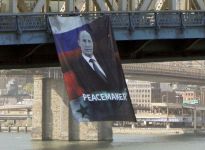 Putin Nyu Yorkun mərkəzində "peyda oldu" (FOTO)