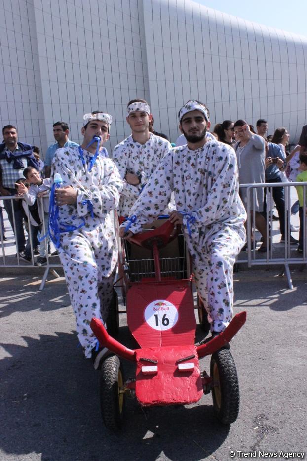 Интервью с победителями креативных гонок Red Bull Soapbox Race в Баку (ФОТО-ВИДЕО)