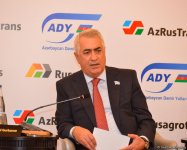 AzRusTrans signs first agreement with Azerbaijan Railways   (PHOTO)