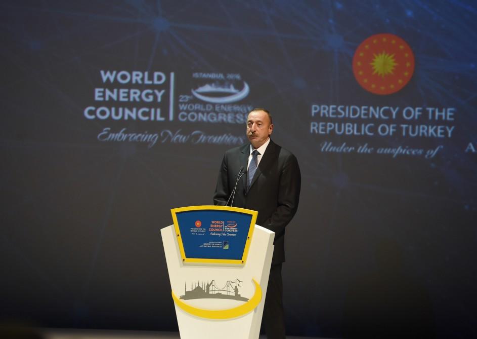 Prezident İlham Əliyev 23-cü Dünya Enerji Konqresində iştirak edir (YENİLƏNİB)  (FOTO)