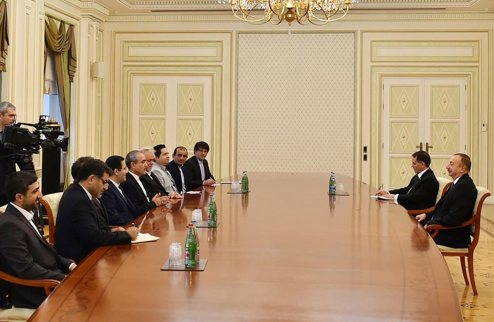 Президент Ильхам Алиев: Наша цель - дальнейшее успешное развитие азербайджано-иранских связей и еще большее сближение народов   (ФОТО)