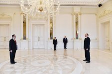 Cumhurbaşkanı Aliyev Türkiye Büyükelçisi'nin güven mektubunu kabul etti