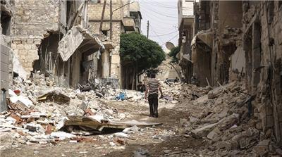 Боевики обстреляли жилой квартал Алеппо, четыре человека погибли