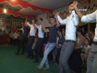 Азербайджанская телеведущая в свадебном платье на празднике турок-ахыска (ВИДЕО, ФОТО)