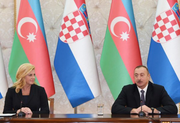 Президент Ильхам Алиев:  Азербайджан надеется, что Хорватия и другие балканские страны присоединятся к "Южному газовому коридору"