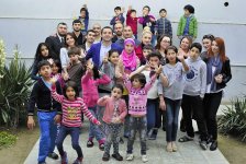 Азербайджанские спортсмены порадовали детей (ФОТО)