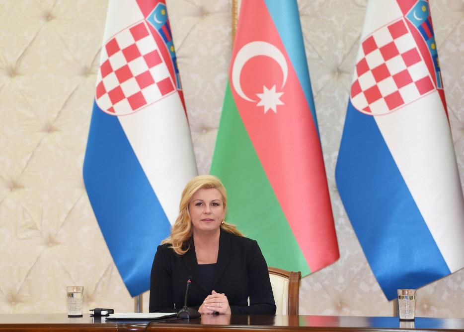 Хорватия поддерживает территориальную целостность Азербайджана - Грабар-Китарович