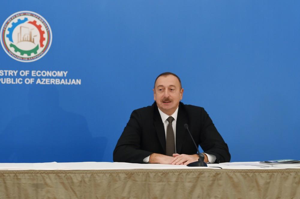 Azerbaijani, Croatian presidents attend business forum in Baku