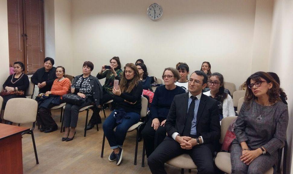 Дочь Гара Гараева проводит мастер-класс в Баку (ФОТО)