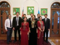 В посольстве Туркменистана в Баку состоялся круглый стол (ФОТО)