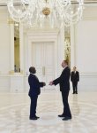 Президент Ильхам Алиев принял верительные грамоты ряда новоназначенных послов (ФОТО)