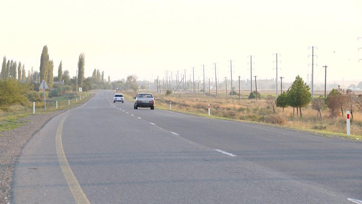 Goranboy-Yuxarı Ağcakənd avtomobil yolu yenidən qurulur (VİDEO/FOTO)