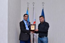 Manager of FC Qarabağ Gurban Gurbanov visits BHOS  (PHOTO)