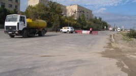 На въезде в бакинский поселок Зых строится новый круг (ФОТО/ВИДЕО)p
