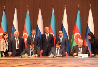 Азербайджан и Россия подписали ряд документов (ФОТО)