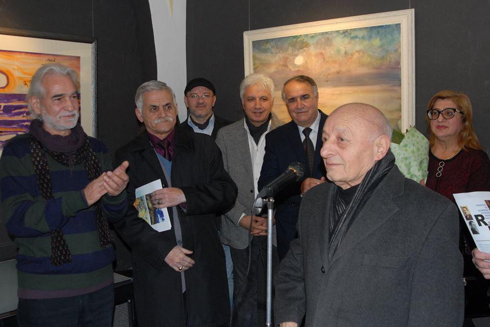 В Баку открылась выставка внука Мамеда Эмина Расулзаде (ФОТО)