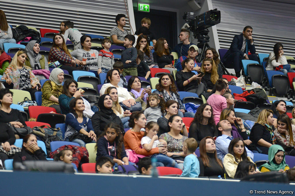 Akrobatika gimnastikası üzrə 23-cü Bakı çempionatının ikinci günü start götürüb (FOTO)