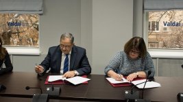 Экспертный совет Baku  Network и авторитетный российский клуб «Валдай» подписали соглашение о сотрудничестве (ФОТО)