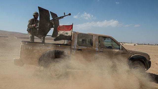 Сирийские военные нанесли удар по автоколонне ИГ на юге страны