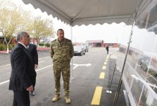 Президент Ильхам Алиев ознакомился с состоянием автодороги в Физули после реконструкции (ФОТО)