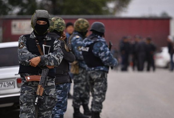 Bişkek yaxınlığında silahlı terrorçu məhv edilib - Qırğızıstan DİN
