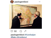 Глава МИД Италии разместил на своей странице в Instagram фотографию с картой  Нагорно-карабахского региона Азербайджана  (ФОТО)