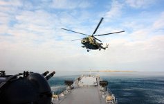 Корабли и катера ВМС Азербайджана участвуют в крупномасштабных учениях (ФОТО)