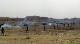 Azerbaycan Ordusu kapsamlı tatbikatların ana kısımına geçti (Fotoğraf)