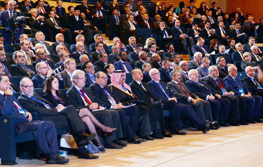 Ilham Aliyev taking part in 5th News Agencies World Congress (PHOTO)