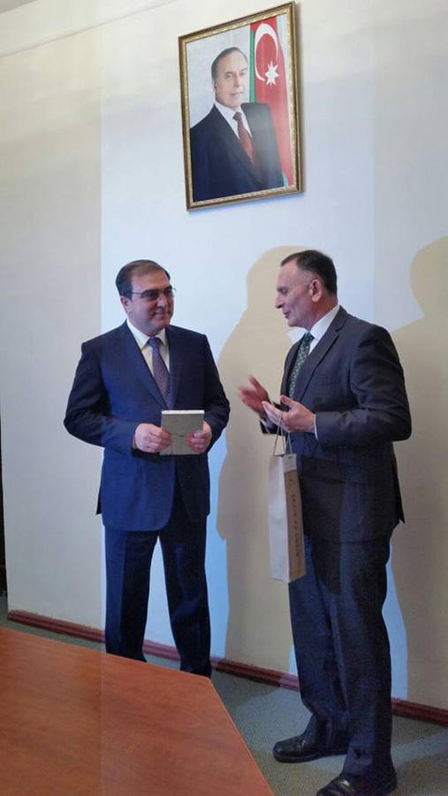 Посол Израиля посетил Мингячевир и Евлах (ФОТО)(ФОТО)