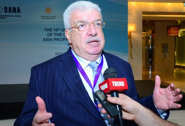 Mixail Qusman: Azərbaycan OANA XVI Baş Assambleyasını uğulu təşkil edib