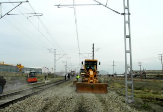 Nəvahi və Pirsaat stansiyalarının baş yolları əsaslı təmir olunur(FOTO)