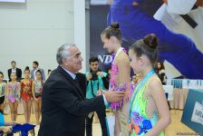 Награждены победители XXIII первенства Азербайджана и III Кубка регионов по художественной гимнастике (ФОТО)