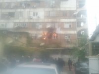 Пожар в общежитии в Баку потушен (ФОТО) (Обновлено)