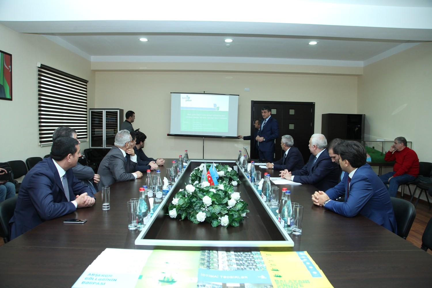 Milli Məclisin deputatları Balaxanı Sənaye Parkı ilə tanış olublar (FOTO)
