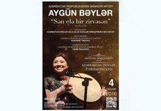 Айгюн Бейлер выступит в Баку с соло-концертом